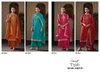 Tiyah 4146 By Ganga Viscose Woven Silk Designer Salwar Suits Exporters In India